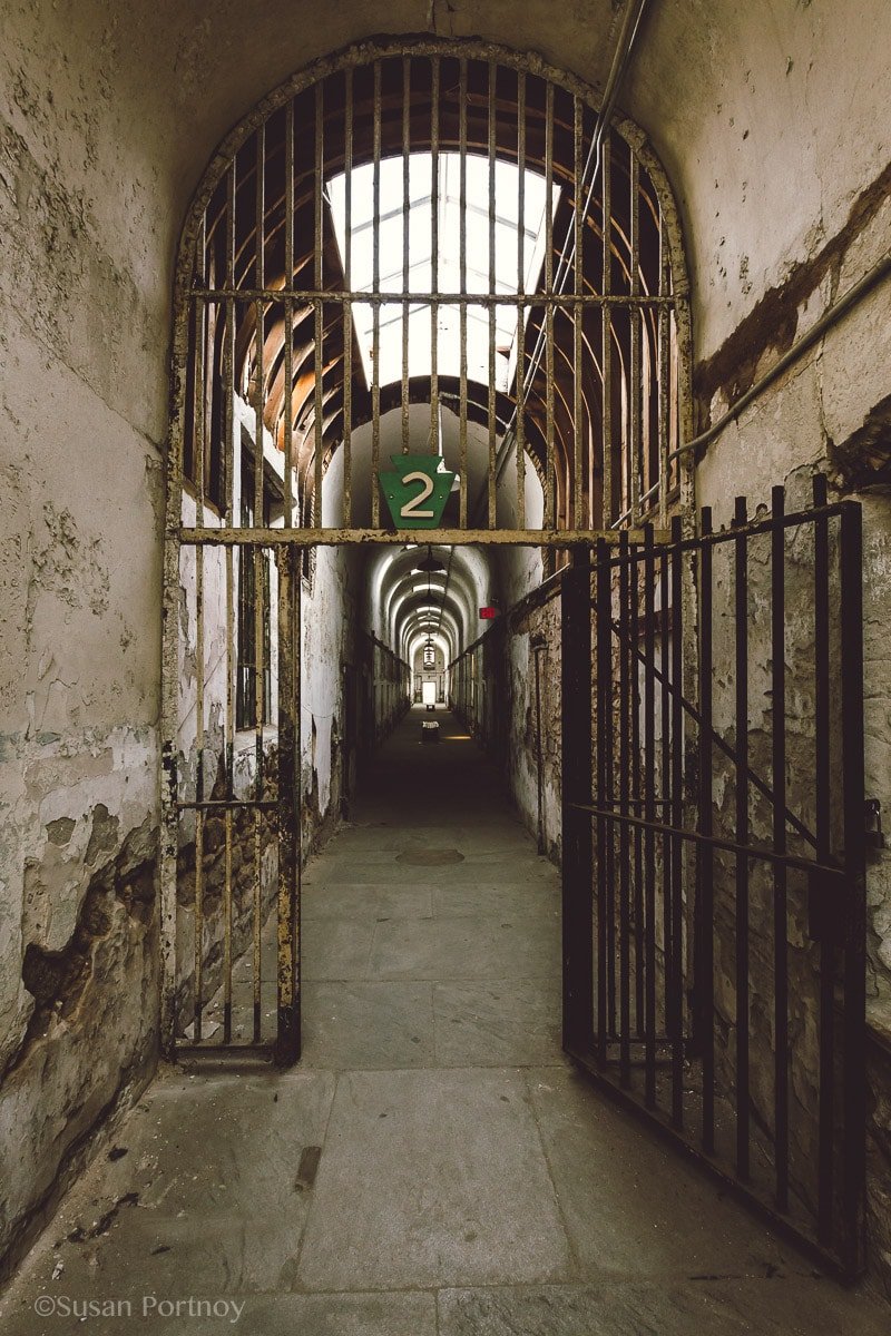 Cell block 2 Eastern State Penitentiary